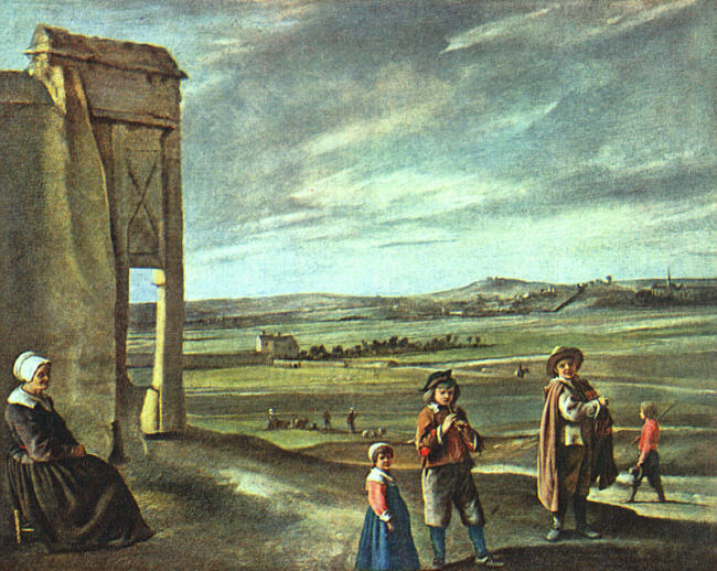 Landscape with Peasants